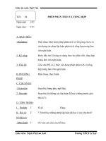 Giáo án Ngữ văn 9 bài 18: Luyện tập  Phép phân tích và tổng hợp