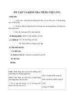 Giáo án Ngữ văn 8 bài 32: Ôn tập và kiểm tra phần tiếng Việt (tiếp theo)