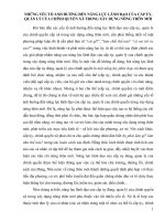 NHỮNG yếu tố ẢNH HƯỞNG đến NĂNG lực LÃNH đạo của cấp ủy, QUẢN lý của CHÍNH QUYỀN cấp xã TRONG xây DỰNG NÔNG THÔN mới