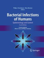 Bacterial infections of humans, epidemiology and control 4th ed    p  brachman, e  abrutyn (springer, 2009) 