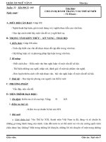 Giáo án Ngữ văn 9 bài 20: Chuẩn bị hành trang vào thế kỷ mới