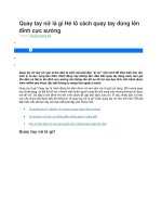 Quay tay nữ là gì hé lộ cách quay tay đúng lên đỉnh cực sướng