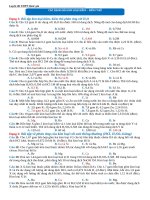 Chuyên đề Luyện thi THPTQG  Các dạng bài tập về kim loại kiềm và kiềm thổ