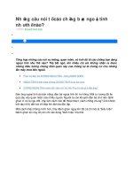 Những câu nói tố cáo chồng bạn ngoại tình như thế nào