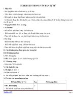 Giáo án Ngữ văn 9 bài 10: Nghị luận trong văn bản tự sự