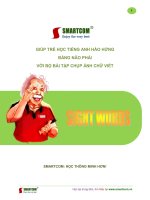 TÀI LIỆU HỌC TIẾNG ANH THEO PHƯƠNG PHÁP DO THÁI DÀNH CHO TRẺ CHƯA ĐI HỌC