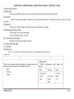 Giáo án Ngữ văn 9 bài 13: Chương trình địa phương (phần tiếng Việt)