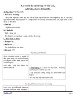 Giáo án Ngữ văn 9 bài 13: Luyện nói: tự sự kết hợp với nghị luận và miêu tả nội tâm