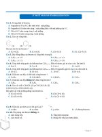 Chuyên đề Luyện thi THPTQG  Lý thuyết và bài tập về hidrocacbon thơm