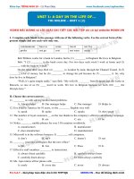 test tiếng anh unit 1 lớp 10
