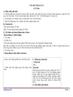 Giáo án Ngữ văn 9 bài 16: Cố Hương