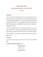 Giáo án Ngữ văn 9 bài 20: Chuẩn bị hành trang vào thế kỷ mới