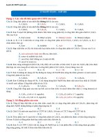 Chuyên đề Luyện thi THPTQG  Lý thuyết về este chất béo