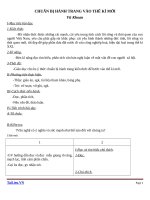 Giáo án Ngữ văn 9 bài 20: Chuẩn bị hành trang vào thế kỷ mới