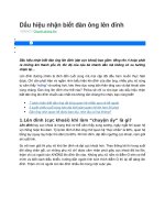 Dấu hiệu nhận biết đàn ông lên đỉnh