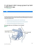 2 tư thế quan hệ khi tử cung ngả sau thực hành là DÍNH bầu ngay