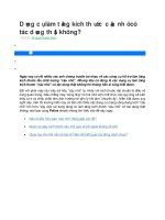 Dụng cụ làm tăng kích thước cậu nhỏ có tác dụng thật không