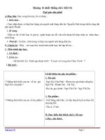 Giáo án Ngữ văn 9 bài 5: Hoàng Lê nhất thống chí  hồi thứ mười bốn (trích)