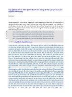 Suy nghĩ của em về nhân vật anh thanh niên trong văn bản lặng lẽ sa pa của nguyễn thành long