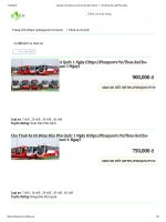 Chuyên cho thuê xe ô tô du lịch đời mới từ 7 - 45 chỗ đi tour tại Phú Quốc