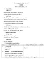 Giáo Án Toán Trải Nghiệm 1