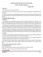 Giáo án Ngữ văn 9 bài 4: Chuyện người con gái Nam Xương (trích Truyền kì mạn lục)