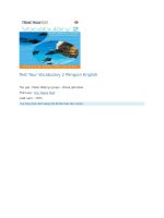 Test your vocabulary 2 penguin english