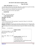 Giáo án Ngữ văn 9 bài 10: Bài thơ về tiểu đội xe không kính