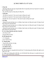 Giáo án Ngữ văn 9 bài 5: Sự phát triển của từ vựng (tiếp theo)