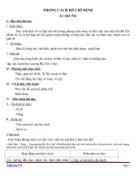 Giáo án Ngữ văn 9 bài 1: Phong cách Hồ Chí Minh