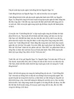 Thuyết minh tập truyện ngắn cánh đồng bất tân 