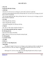 Giáo án Ngữ văn 9 bài 14: Viết bài tập làm văn số 3  Văn tự sự