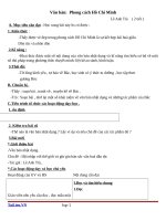 Giáo án Ngữ văn 9 bài 1: Phong cách Hồ Chí Minh