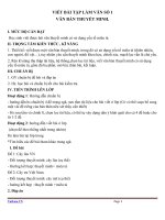 Giáo án Ngữ văn 9 bài 3: Viết bài làm văn số 1  Văn thuyết minh