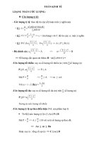 Tổng hợp các dạng toán kinh tế và ứng dụng