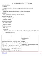 Giáo án Ngữ văn 9 bài 5: Sự phát triển của từ vựng (tiếp theo)