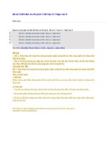 Đề số 3 đề kiểm tra 45 phút 1 tiết học kì 1 ngữ văn 9