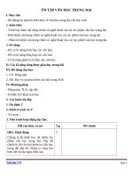 Giáo án Ngữ văn 9 bài 10: Kiểm tra về truyện trung đại