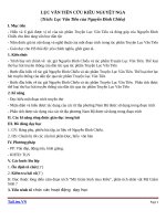 Giáo án Ngữ văn 9 bài 8: Lục Vân Tiên cứu Kiều Nguyệt Nga (trích Truyện Lục Vân Tiên)