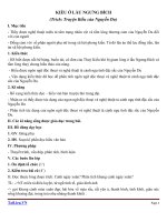 Giáo án Ngữ văn 9 bài 7: Kiều ở Lầu Ngưng Bích (trích Truyện Kiều)