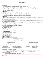 Giáo án Ngữ văn 9 bài 6: Thuật ngữ