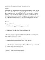 Thuyết minh về cuộc đời và sự nghiệp văn học hồ chí minh 