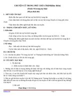 Giáo án Ngữ văn 9 bài 5: Chuyện cũ trong phủ chúa Trịnh (trích Vũ trung tùy bút)