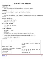 Giáo án Ngữ văn 9 bài 3: Xưng hô trong hội thoại