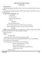 Giáo án Ngữ văn 9 bài 7: Viết bài tập làm văn số 2 văn tự sự