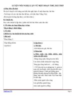 Giáo án Ngữ văn 9 bài 27: Luyện nói nghị luận về một đoạn thơ bài thơ