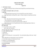 Giáo án Ngữ văn 9 bài 6: Chị em thúy Kiều (trích Truyện Kiều)