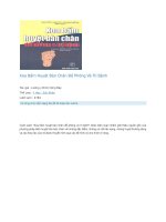 Xoa bấm huyệt bàn chân để phòng và trị bệnh