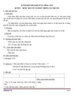 Giáo án Ngữ văn 9 bài 3: Tuyên bố thế giới về sự sống còn, quyền được bảo vệ và phát triển của trẻ em