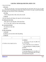 Giáo án Ngữ văn 9 bài 9: Chương trình địa phương ( phần văn)